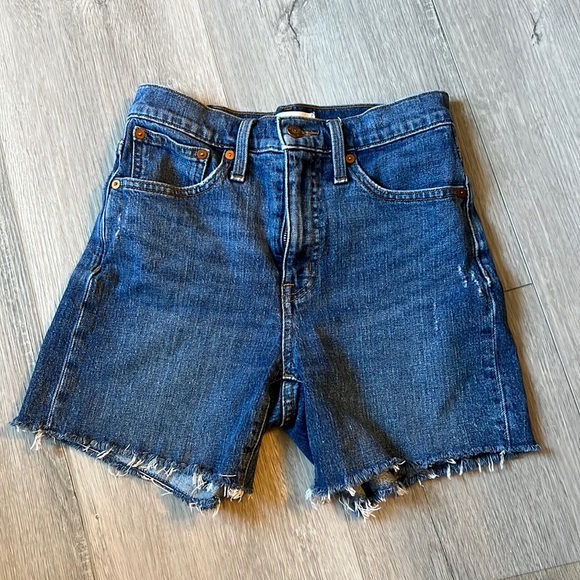 Madewell High Rise Denim shorts size 24 - Picture 1 of 6